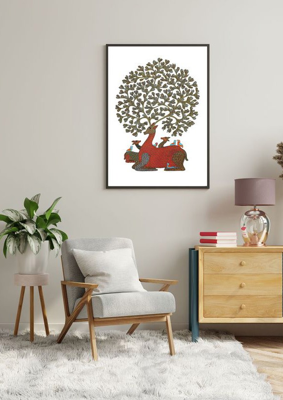 Tree of Life with Deer